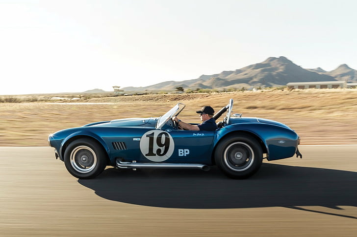 1964, 289, blue, cars, classic, cobra, shelby, HD wallpaper