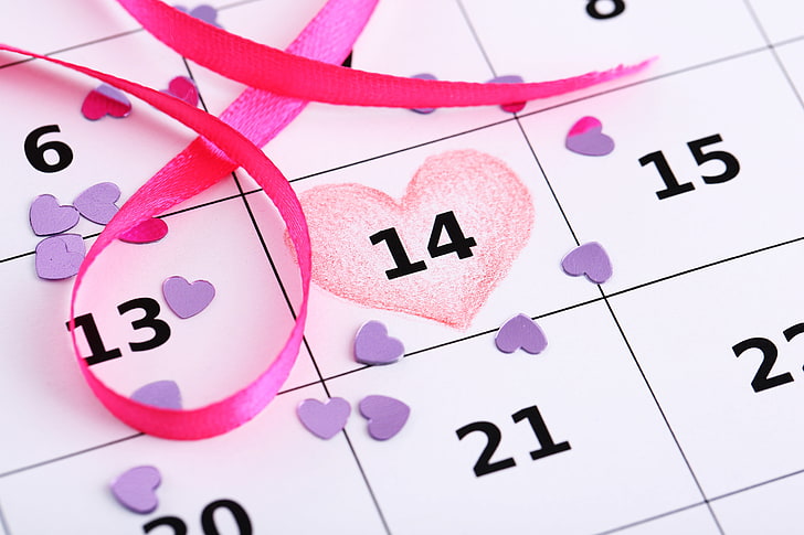 14 de febrero, Día de San Valentín, 5K, Corazones de amor, Fondo de pantalla HD