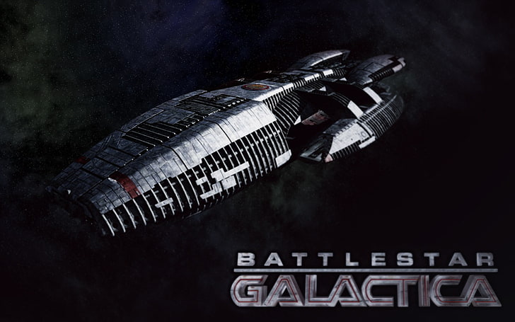 Battlestar Galactica, rymdskepp, HD tapet