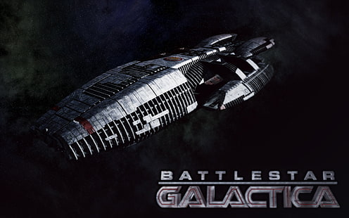 Battlestar Galactica, nave espacial, HD papel de parede HD wallpaper