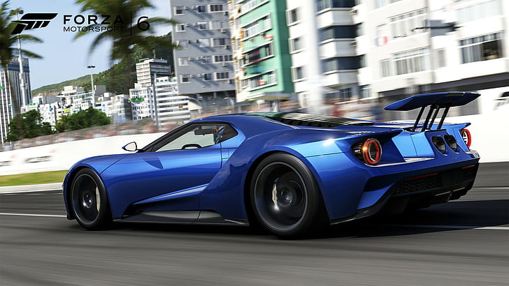 Forza Motorsport 6, Forza Motorsport, Forza, Ford GT, video games, HD wallpaper
