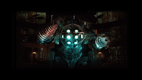 BioShock, Big Daddy, HD tapet HD wallpaper