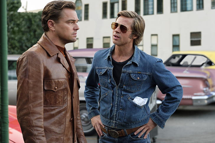 Movie, Once Upon A Time In Hollywood, Brad Pitt, Cliff Booth, Leonardo Dicaprio, Rick Dalton, HD wallpaper