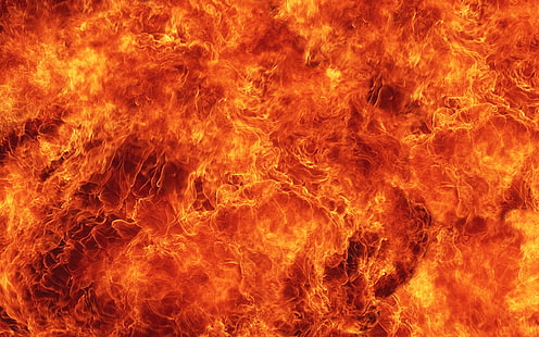 llamas rojas, fuego, llama, textura, fuego del infierno, Fondo de pantalla HD HD wallpaper