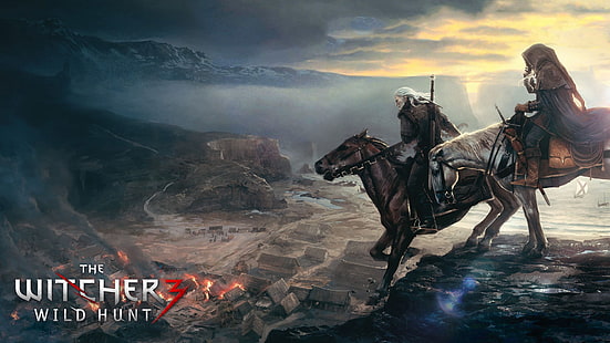 Papel de parede de The Witcher 3 Wild Hunt, The Witcher 3: Caça Selvagem, The Witcher, videogames, HD papel de parede HD wallpaper