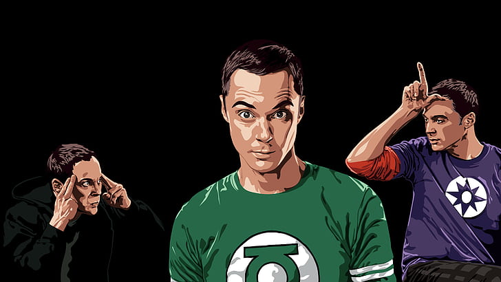 Sheldon Cooper, Die Urknalltheorie, HD-Hintergrundbild