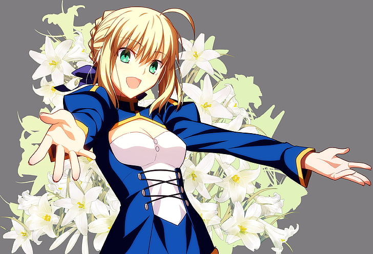 Saber from Fate Stay Knight anime, Fate Series, Saber, Fate/Stay Night, HD wallpaper