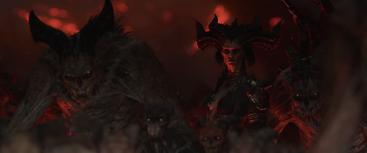 Diablo IV, Lilith (Diablo), Blizzard Entertainment, Diablo, HD тапет HD wallpaper