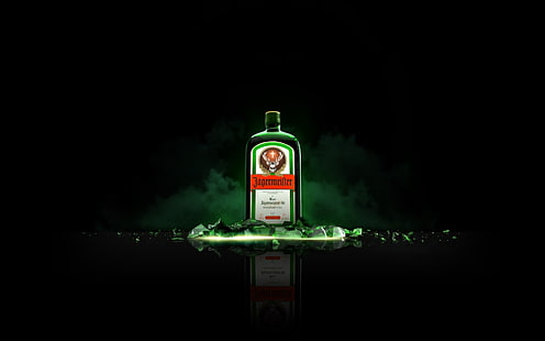alcool, jagermeister, Sfondo HD HD wallpaper