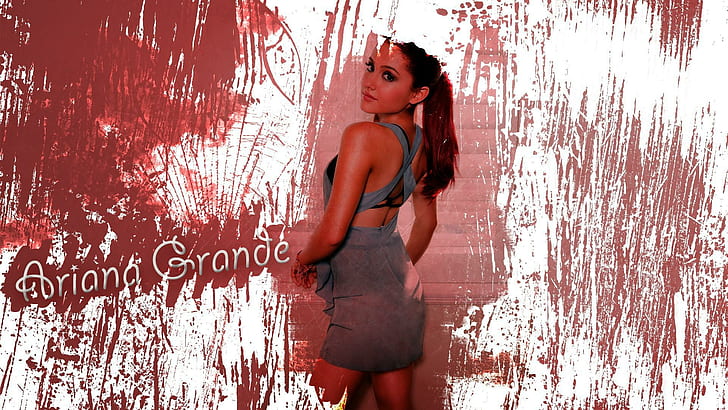 Ariana Grande Desktop Background, ariana grande, ariana grande, women, desktop, background, redheads, celebrity, girls, celebrities, HD wallpaper