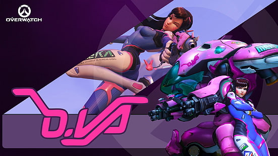 Tapety Overwatch, Blizzard Entertainment, Overwatch, gry wideo, D.Va (Overwatch), Tapety HD HD wallpaper