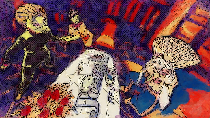 أنيمي ، مغامرة جوجو الغريبة ، كويتشي هيروس ، تامامي كوباياشي، خلفية HD