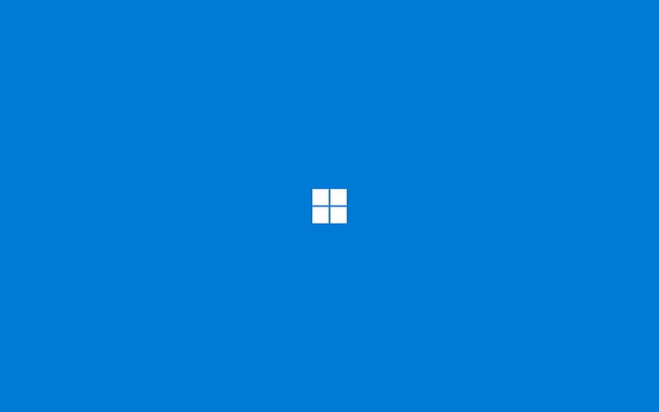 windows 10 microsoft windows operating systems minimalism logo simple background, HD wallpaper