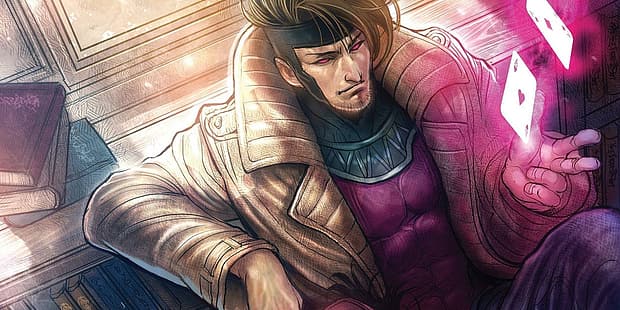 X-Men, Gambit, Marvel-Comics, HD-Hintergrundbild HD wallpaper