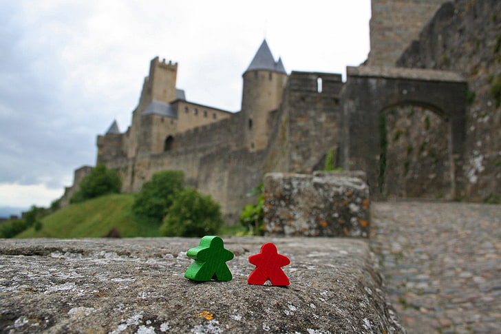 Brettspiele, Carcassonne, HD-Hintergrundbild