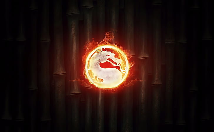 Mortal Kombat Logo, Juegos, Mortal Kombat, mortal, kombat, logo, mortal kombat logo, Fondo de pantalla HD