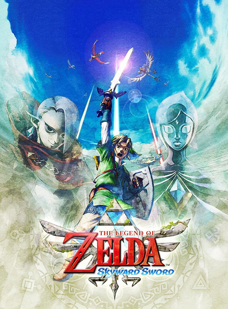 ربط العمل الفني أسطورة zelda skyward sword ألعاب الفيديو Zelda HD Art ، Link ، العمل الفني، خلفية HD، خلفية الهاتف