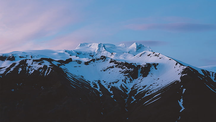 mountain alps, landscape, nature, HD wallpaper