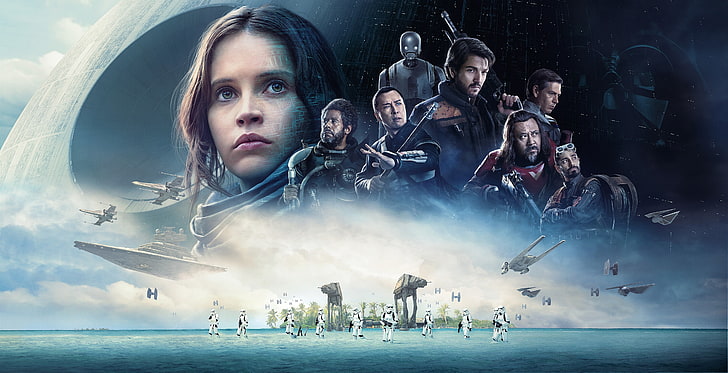 Rogue One: A Star Wars Story, Poster, HD tapet