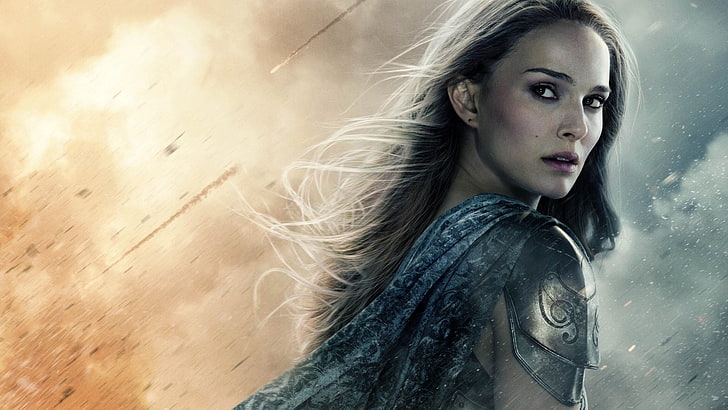 Filmfigur Foto, Natalie Portman, Thor 2: Die dunkle Welt, Marvel Cinematic Universe, Filme, Thor, HD-Hintergrundbild