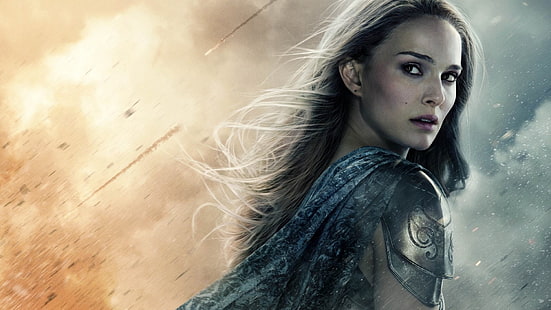 Filmfigur Foto, Natalie Portman, Thor 2: Die dunkle Welt, Marvel Cinematic Universe, Filme, Thor, HD-Hintergrundbild HD wallpaper