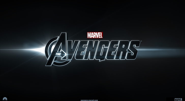 The Avengers (2012) - ekran tytułowy, logo Marvel Avengers, filmy, The Avengers, Marvel, 2012, Tapety HD