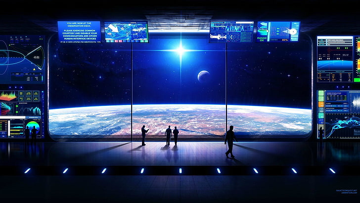 illustration de la planète, de l'espace, de la science-fiction, Fond d'écran HD