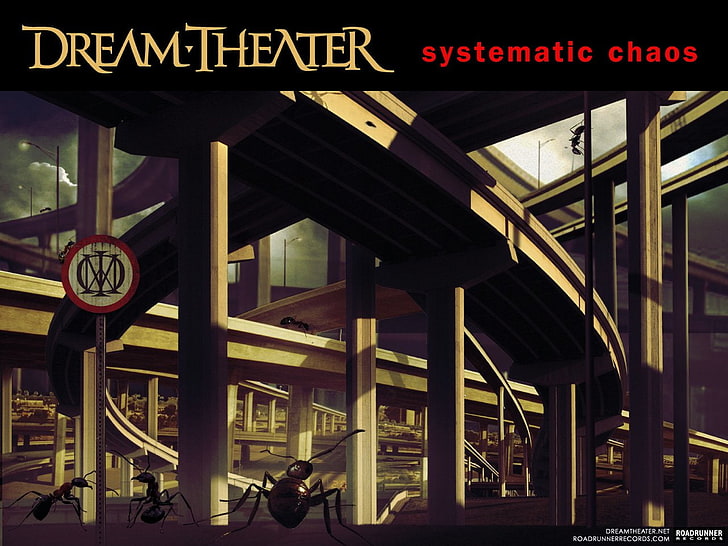 Dream Theater Systematyczna tapeta Chaos, Zespół (muzyka), Dream Theater, Tapety HD