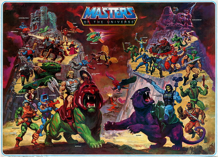 テレビ番組、He-Man and The Masters of the Universe、 HDデスクトップの壁紙