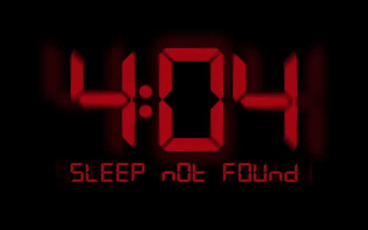 A digital clock for all the night owls out there, HD wallpaper