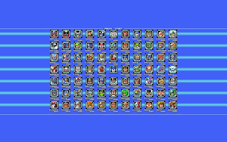 Mega Man, Air Man (Mega Man), Aqua Man (Mega Man), Astro Man (Mega Man), Blizzard Man (Mega Man), Bomb Man (Mega Man), Bright Man (Mega Man), Bubble Man (Mega Man), Burner Man (Mega Man), Burst Man (Mega Man), Centaur Man (Mega Man), Charge Man (Mega Man), Cloud Man (Mega Man), Clown Man (Mega Man), Cold Man (Mega Man), Crash Man (Mega Man), Crystal Man (Mega Man), Cut Man (Mega Man), Dive Man (Mega Man), Drill Man (Mega Man), Dust Man (Mega Man), Dynamo Man (Mega Man),Elec Man (Mega Man), Fire Man (Mega Man), Flame Man (Mega Man), Flash Man (Mega Man), Freeze Man (Mega Man), Frost Man (Mega Man), Gemini Man (Mega Man), GravityMan (Mega Man), Grenade Man (Mega Man), Ground Man (Mega Man), Guts Man (Mega Man), Gyro Man (Mega Man), Hard Man (Mega Man), Heat Man (Mega Man), Ice Man(Mega Man), Junk Man (Mega Man), Knight Man (Mega Man), Magic Man (Mega Man), Magnet Man (Mega Man), Metal Man (Mega Man), Napalm Man (Mega Man), Needle Man (Mega Man), Faraone Man (Mega Man), Pirate Man (Mega Man), Plant Man (Mega Man), Quick Man (Mega Man), Ring Man (Mega Man), Cerca Man (Mega Man), Shade Man (Mega Man), Shadow Man (Mega Man), Skull Man (MegaMan), Slash Man (Mega Man), Snake Man (Mega Man), Spark Man (Mega Man), Spring Man (Mega Man), Star Man (Mega Man), Stone Man (Mega Man), Sword Man (Mega Man)), Tengu Man (Mega Man), Toad Man (Mega Man), Tomahawk Man (Mega Man), Top Man (Mega Man), Turbo Man (Mega Man), Wave Man (Mega Man), Wind Man (Mega Man), Wood Man (Mega Man), Yamato Man (Mega Man), Sfondo HD