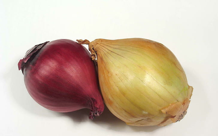 Onions, brown and maroon onion, photography, 1920x1200, onion, HD wallpaper