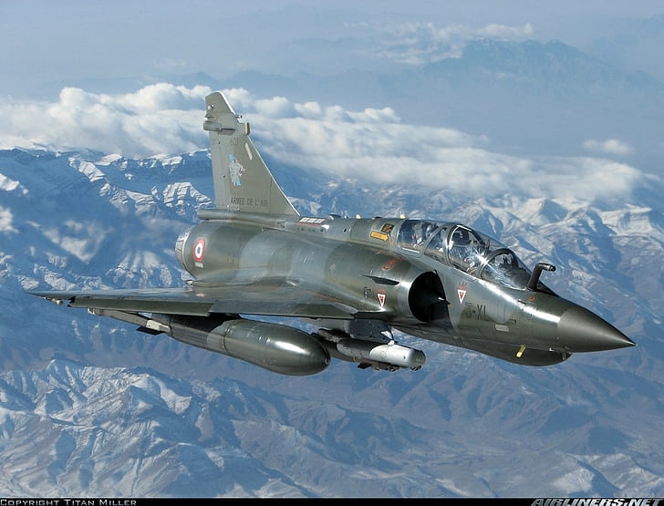 Mirage 2000, jet fighter, pesawat terbang, pesawat terbang, pesawat militer, militer, kendaraan, Wallpaper HD
