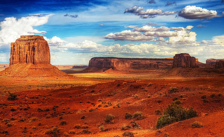 Canyonlands, formación rocosa marrón, Naturaleza, Desierto, Canyonlands, Fondo de pantalla HD