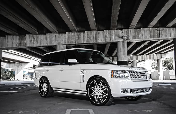 Range Rover, with, body, Autobiography, kit, full, HSE, HD wallpaper