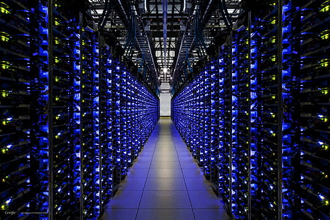 Data Center, Datacenter, Google, Server, HD wallpaper HD wallpaper