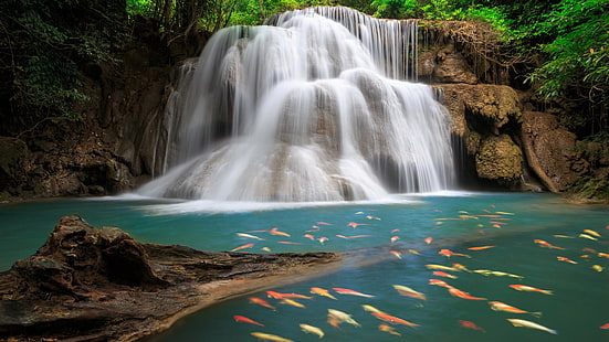 8 k Natur Wasserfall für pc, HD-Hintergrundbild HD wallpaper