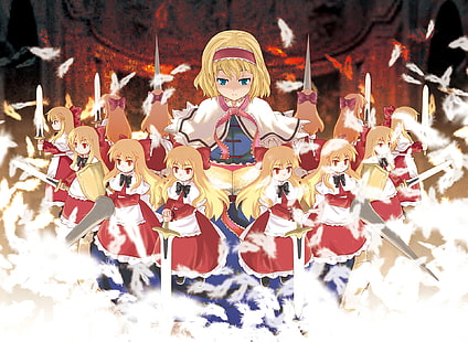 Anime, Touhou, Alice Margatroid, Fondo de pantalla HD HD wallpaper