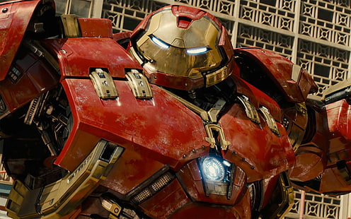 Iron Man, The Avengers, Avengers: Zaman Ultron, Hulkbuster, Marvel Comics, Wallpaper HD HD wallpaper
