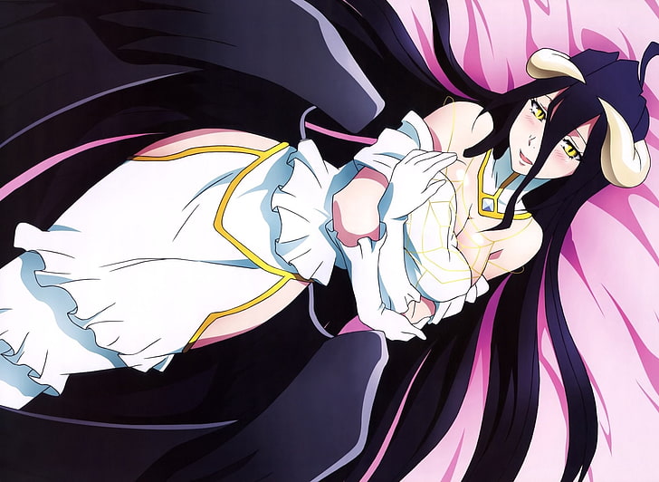 Anime, Overlord, Albedo (Overlord), Overlord (Anime), HD papel de parede