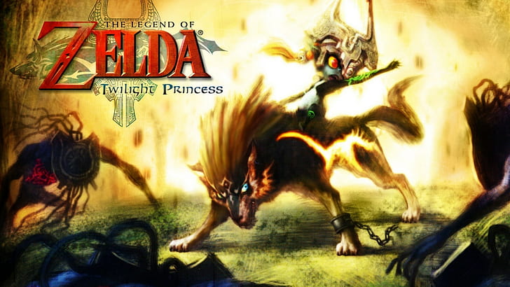 legenden om Zelda Twilight Princess, HD tapet