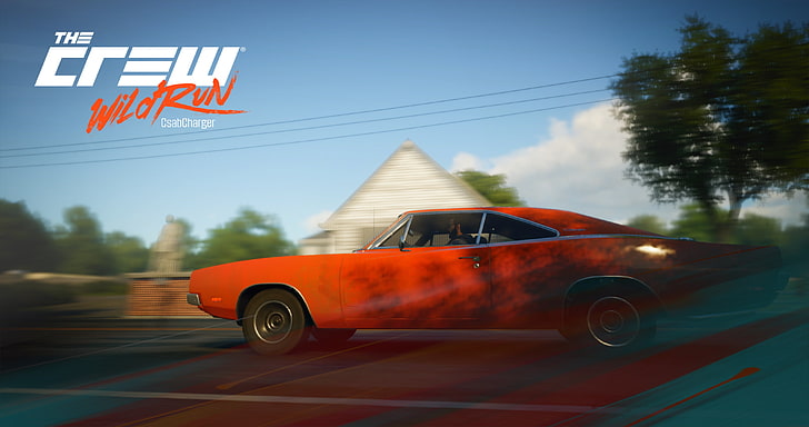 Dodge Charger R / T 1968, mobil balap, The Crew, The Crew Wild Run, Wallpaper HD
