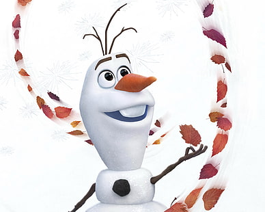 Фильм Frozen 2, Олаф (Frozen), HD обои HD wallpaper