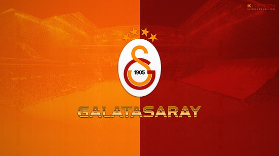 Galatasaray S.K., leão, futebol, clubes de futebol, HD papel de parede HD wallpaper