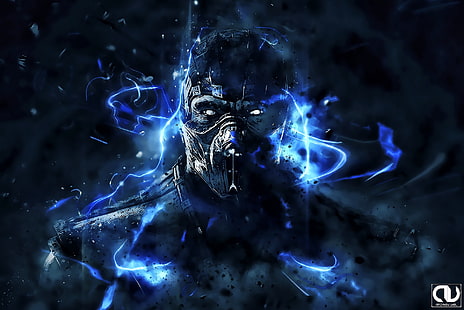 Sub-Zero ، فن ألعاب الفيديو ، ألعاب الفيديو ، Mortal Kombat، خلفية HD HD wallpaper
