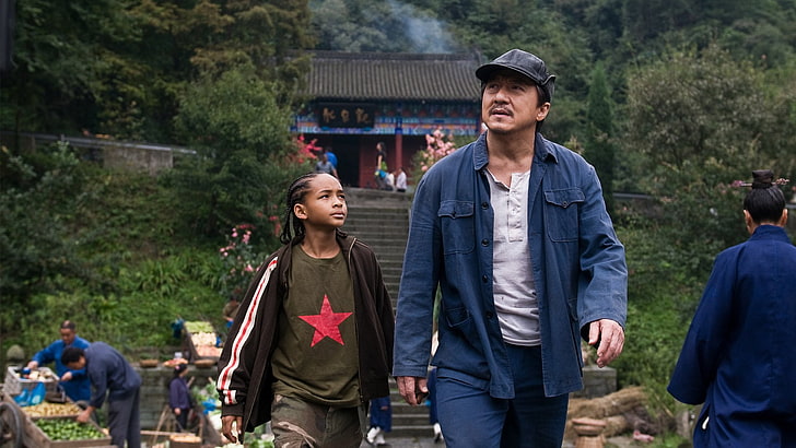 Filme, Karate Kid (2010), Jackie Chan, Jaden Smith, HD papel de parede