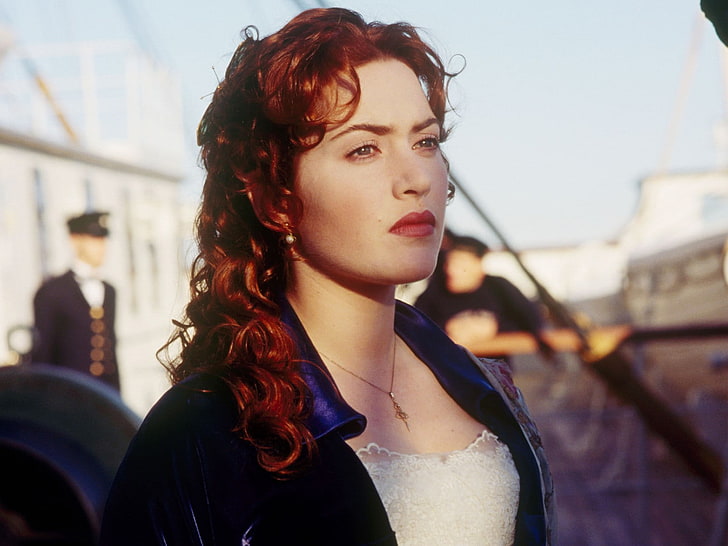 Titanic, Kate Winslet, movies, necklace, HD wallpaper