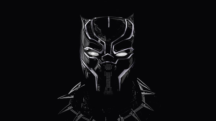 Artwork, Black Panther, 5K, HD wallpaper
