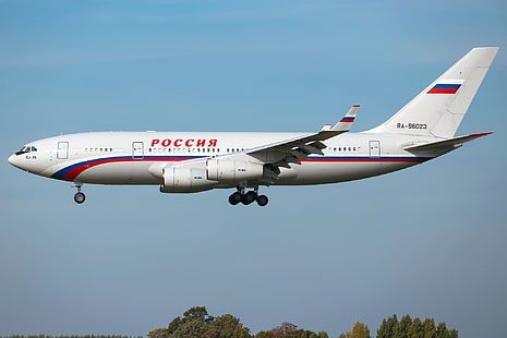 pesawat, penumpang, jarak jauh, The Il-96-300, Wallpaper HD HD wallpaper