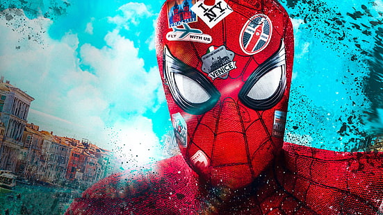 Spider-Man, Spider-Man: Far From Home, Peter Parker, Fondo de pantalla HD HD wallpaper